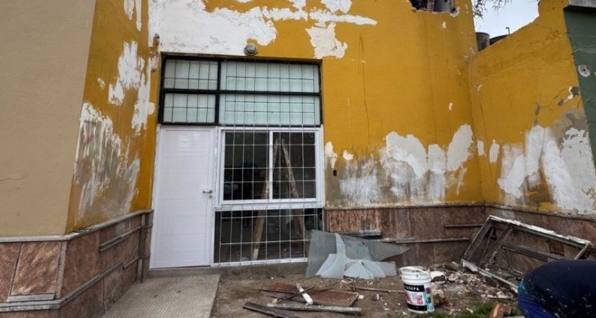 FoDeMEEP: se concreta la &uacute;ltima etapa de trabajos edilicios en la Escuela Rafael Nu&ntilde;ez.