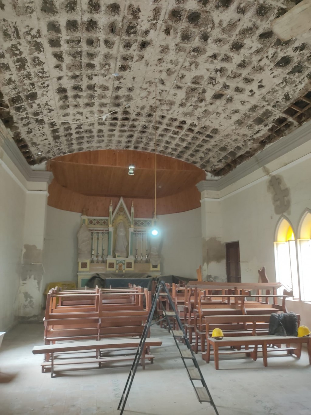 Municipio realizó la reparación integral de la parroquia San Francisco de Asís de Plaza San Francisco