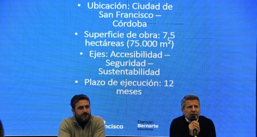 Se refuncionalizará el Parque Cincuentenario con una obra integral y sustentable