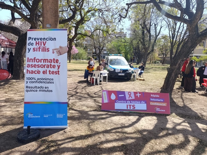 Salud realiz&oacute; testeos de VIH y s&iacute;filis durante operativo sanitario en la Estudiantina.