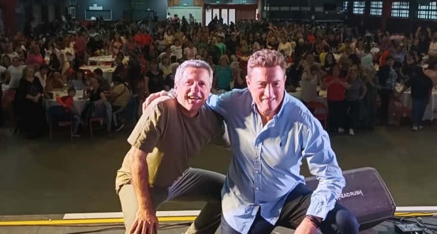 Más de 900 personas respaldaron a Damián Bernarte y García Aresca en un masivo Te- Bingo de Provincias Unidas San Francisco