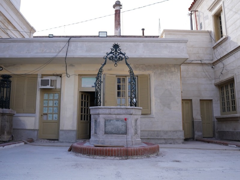 El Palacio Tampieri avanza en su &uacute;ltima etapa de restauraci&oacute;n.