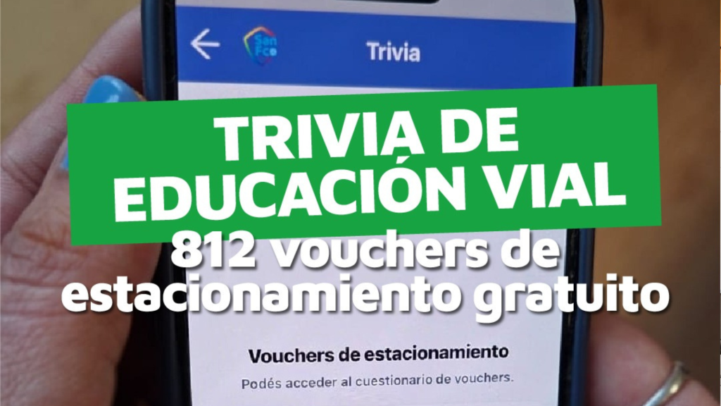 A un mes de su lanzamiento, la trivia de educaci&oacute;n vial ya gener&oacute; 812 vouchers de estacionamiento gratuito.