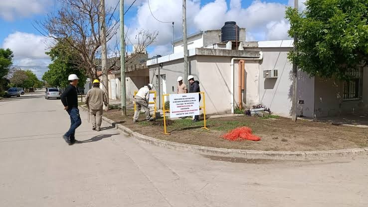 Comenzaron los trabajos para ampliar la red de gas natural en La Milka y loteo Procrear.