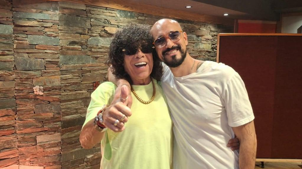 La Mona Jim&eacute;nez y Abel Pintos sorprendieron con el estreno de "Aire"