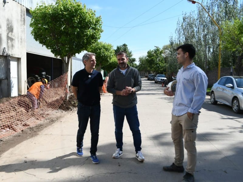 M&aacute;s de 1.100 vecinos de San Cayetano ser&aacute;n beneficiados con la llegada del gas natural.