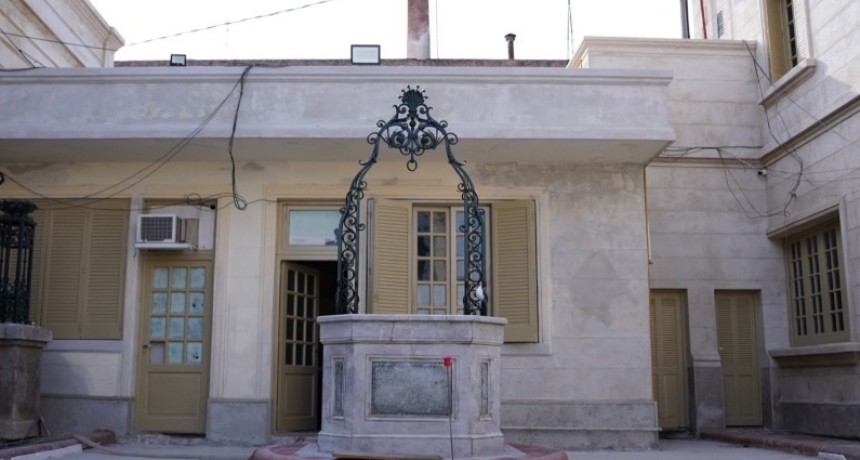 El Palacio Tampieri avanza en su &uacute;ltima etapa de restauraci&oacute;n.