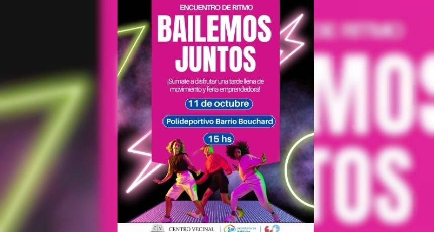 Este domingo se llevar&aacute; a cabo la actividad &ldquo;Bailemos Juntos, Encuentro de Ritmos&rdquo;.