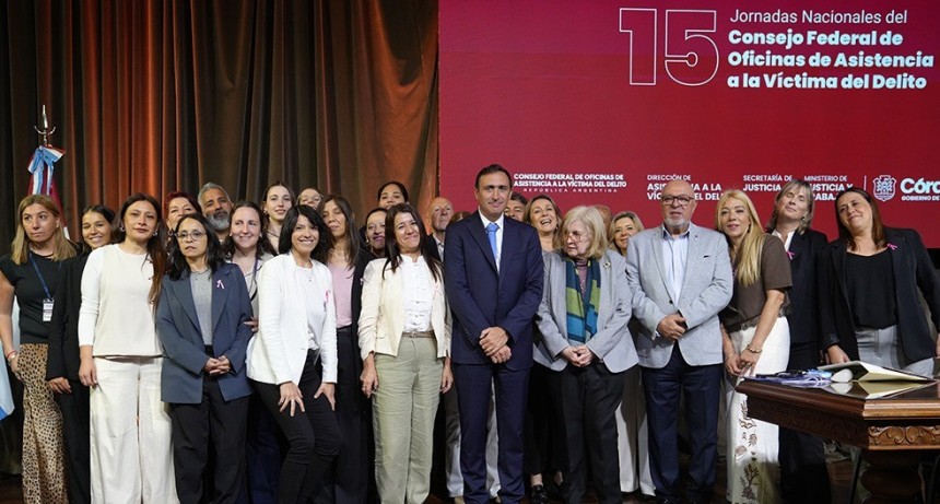 C&oacute;rdoba reuni&oacute; al pa&iacute;s para debatir sobre la asistencia a las v&iacute;ctimas del delito.