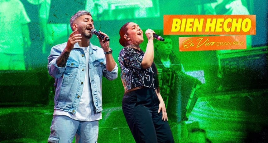 Dale Q´ Va y Ángela Leiva presentaron “Bien Hecho”