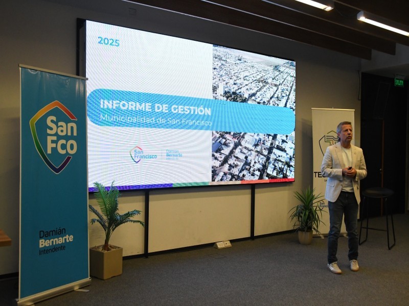 Bernarte presentó la Memoria de Gestión 2025 con un 76 % de metas cumplidas